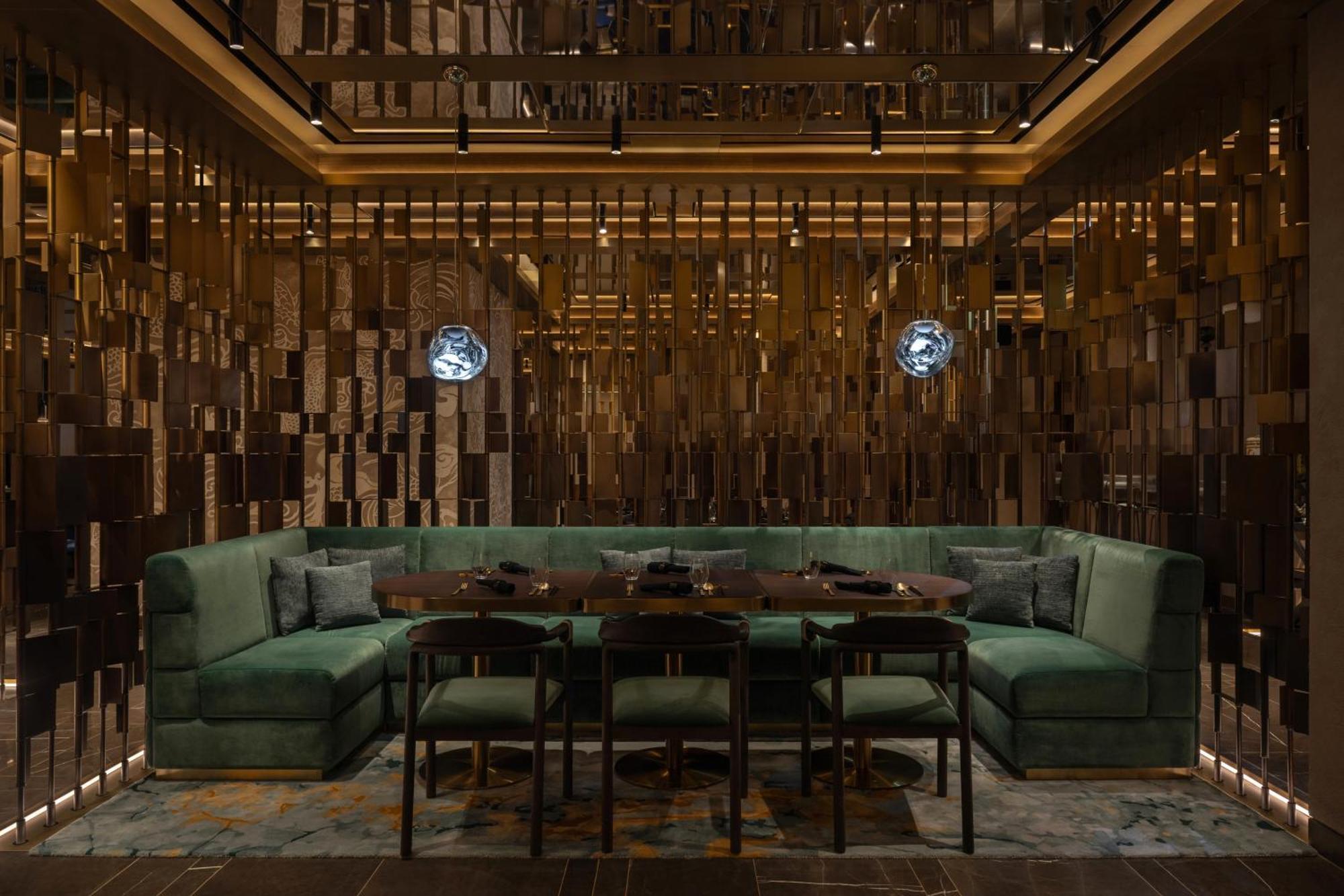 So/ Uptown Dubai Hotel Exterior foto Interior of the restaurant